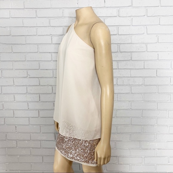 Aidan By Aidan Mattox Sequin One Shoulder Dress - Picture 5 of 16